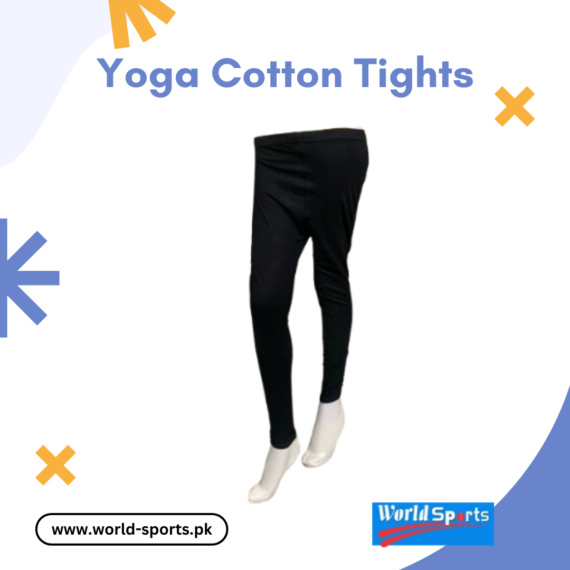Yoga Cotton Tights – Breathable, High-Waist, Stretchable Workout Leggings for Maximum Comfort