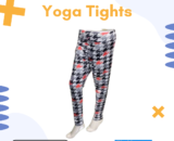 High-Waist Yoga Tights – Seamless, Stretchable, Moisture-Wicking Leggings for Fitness & Activewear