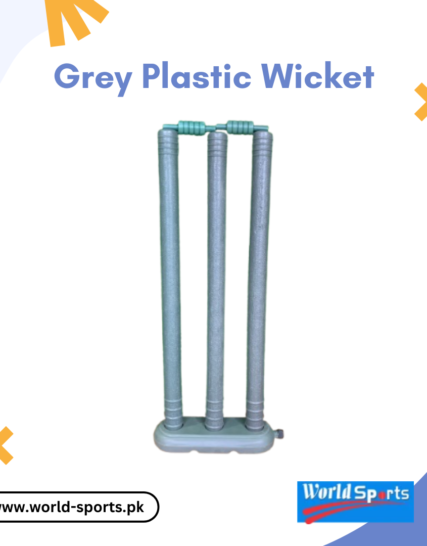 Grey Plastic Wicket – Durable and Stylish Cricket Wicket for All Ages
