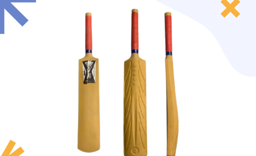 Plastic Bat 4 No – Lightweight & Durable Cricket Bat for Kids and Beginners