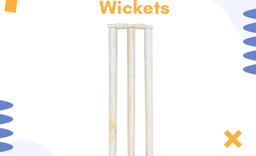 Wooden Spring Wickets – Durable Cricket Stumps with Spring Mechanism for Easy Reset